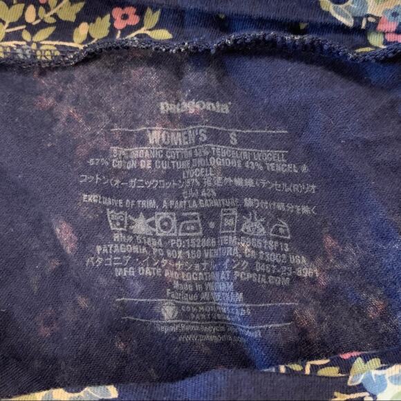 Patagonia Lithia Convertible Skirt Navy Patchwork Small - Picture 5 of 5